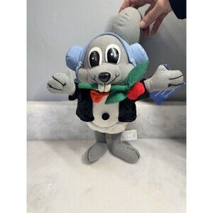 Rocky And Bullwinkle Rocky Squirrel 12.5 “ Plush Tux And Rose 2004 Toy Network